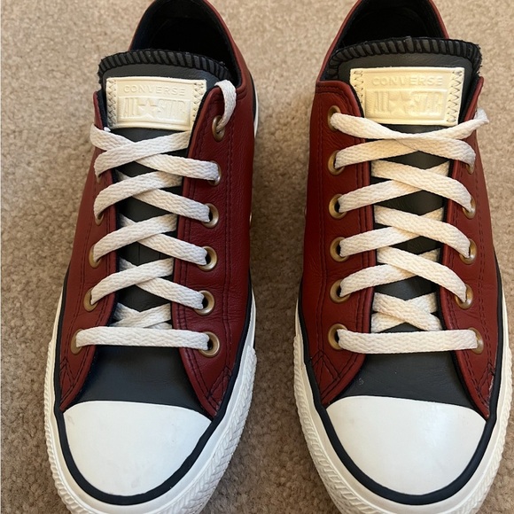 Converse All Star SMILE Low Top Sneakers – Brown & Black – Unisex - Picture 3 of 6